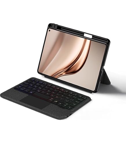 Amazon.com: QYiiD Keyboard Case for Huawei MatePad 10.4, Slim